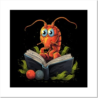 Prawn Reads Book Posters and Art